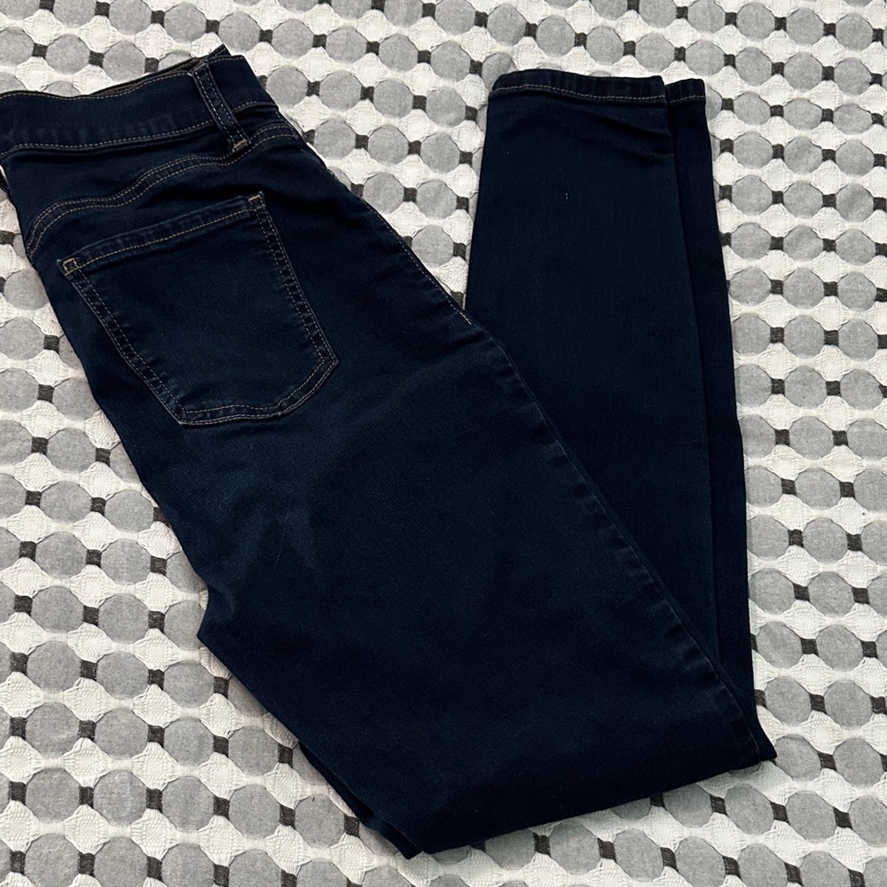 Fashion Nova Dark Blue Skinny Jeans